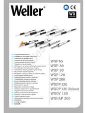 Weller WXHAP 200 Originalbetriebsanleitung