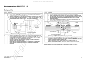 Siemens Vision Sensor SIMATIC VS 110 Montageanleitung