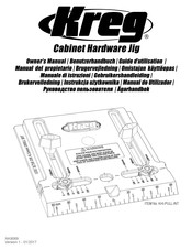 Kreg KRE-000111 Benutzerhandbuch