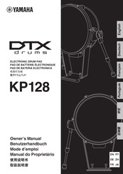 Yamaha DTX drums RS8 Benutzerhandbuch