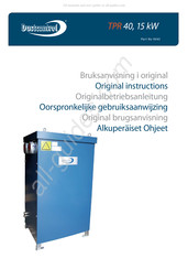 Dustcontrol TPR 40 Originalbetriebsanleitung