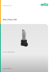 Wilo Padus UNI Serie Einbau- Und Betriebsanleitung