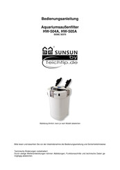 SunSun HW-504A Bedienungsanleitung