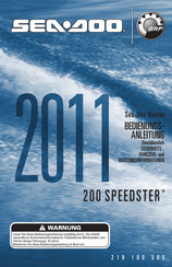 BRP sea-doo 200 SPEEDSTER 2011 Bedienungsanleitung