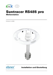elsner elektronik Suntracer RS485 pro Installation Und Einstellung