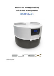 Sunex DROPS M4.1 Bedien-Und Montageanleitung