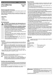 Conrad 97 52 42 Bedienungsanleitung