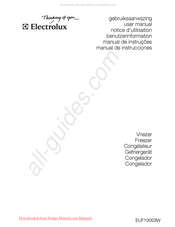 Electrolux EUF 10003W Benutzerinformation