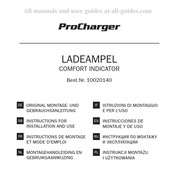 ProCharger Ladeampel Original Montage- Und Gebrauchsanleitung