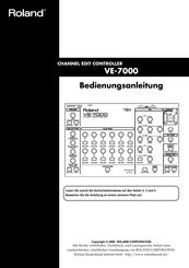 Roland VE-7000 Bedienungsanleitung