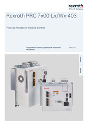 Bosch Rexroth PRC 7x00-W 403-Serie Typspezifische Anleitung