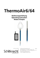 Schiltknecht Messtechnik ThermoAir 6 Bedienungsanleitung
