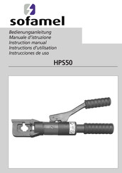 Sofamel HPS50 Bedienungsanleitung