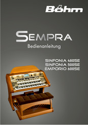 Bohm SEMPRA SE80 Bedienungsanleitung