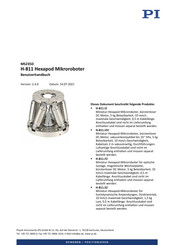 PI H-811 Serie Benutzerhandbuch