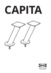 IKEA CAPITA AA-77498-9 Bedienungsanleitung