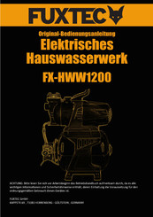 Fuxtec FX-HWW1200 Original Bedienungsanleitung