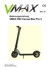 VMAX R93 Carvee Bee Pro 2 Bedienungsanleitung
