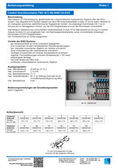 Strawa Comfort Anschlussstation FBH-18-V-W2-WMZ-CA-EGO Bedienungsanleitung