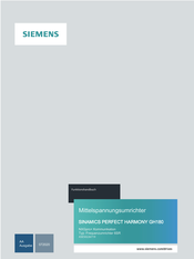 Siemens SINAMICS PERFECT HARMONY GH180 Funktionshandbuch