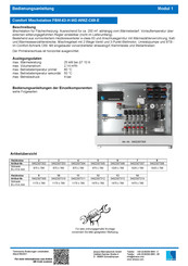 Strawa Comfort Mischstation FBM-63-H-W2-WMZ-C69-E Bedienungsanleitung