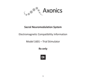 Axonics 1601 Bedienungsanleitung