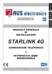 AVS Electronics STARLINK 4G Allgemeines Installationshandbuch