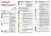 Avaya J159 SIP Kurzreferenz