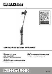 Parkside PUV 2000 B1 Originalbetriebsanleitung