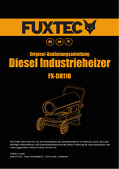 Fuxtec FX-DH116 Original Bedienungsanleitung