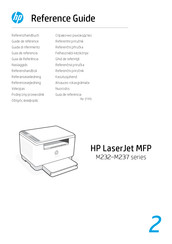 HP LaserJet MFP M237 Serie Referenzhandbuch