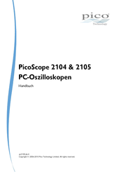 Pico Technology PicoScope 2105 Handbuch