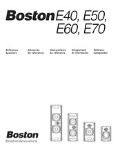 Boston E40 Bedienungsanleitung