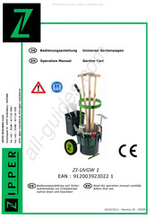 Zipper ZI-UVGW 1 Bedienungsanleitung