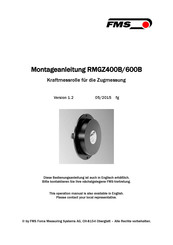 FMS RMGZ600B Montageanleitung