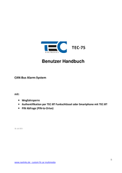 TEC Electronics TEC-7S Benutzerhandbuch