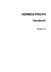 Multidata HERMES-PRO/P3 Handbuch