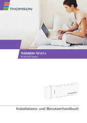 THOMSON TG121n Installations- Und Benutzerhandbuch