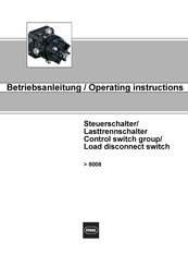 Stahl Serie 8008 Betriebsanleitung