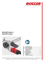 Roller ROLLER'S King 1 1/4 Betriebsanleitung