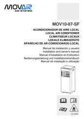 Movair MOV10-07-SF Bedienungsanleitung Und Installationshandbuch