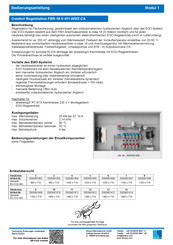 Strawa FBR-18-V-W1-WMZ-CA Bedienungsanleitung