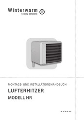 Winterwarm HR30 Montage- Und Installationshandbuch