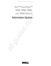 Dell PowerEdge M605 Informationsaktualisierung