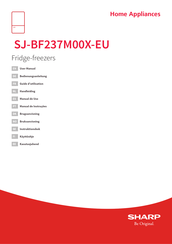 Sharp SJ-BF237M00X-EU Bedienungsanleitung