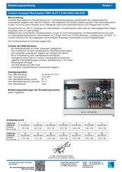 Strawa Comfort Kompakt-Mischstation FBM-18-HT1-H-W2-WMZ-C69-EGO Bedienungsanleitung