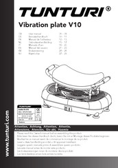 Tunturi 19TCFV1000 Benutzerhandbuch