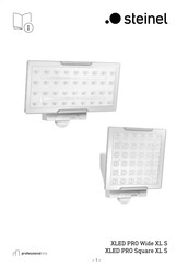 STEINEL professional line XLED PRO Square XL S Bedienungsanleitung
