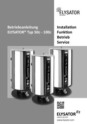 elysator 100c Betriebsanleitung