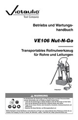 Victaulic VE106 Nut-N-Go Betriebs- Und Wartungshandbuch